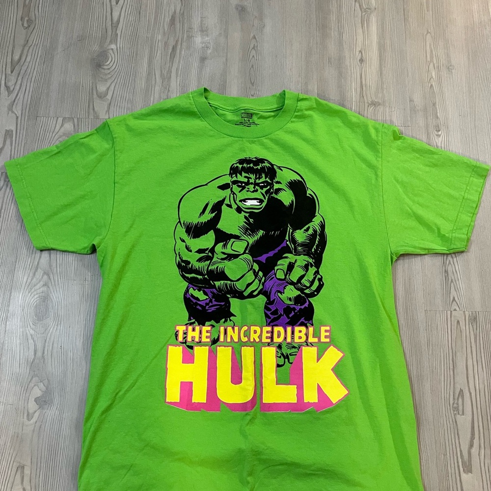 Marvel The Incredible Hulk Green T-Shirt